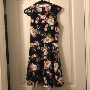 Eight-sixty Black floral dress